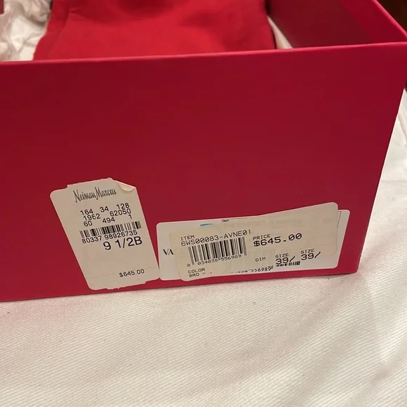 Red Valentino heels shoes size 9.5 - Picture 5 of 9